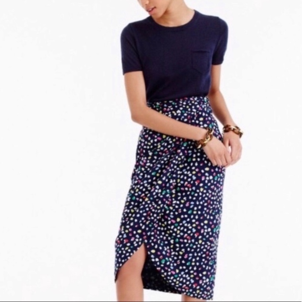 JCrew high waisted tulip skirt